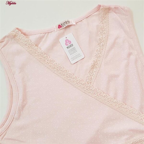 پیراهن زنانه کوزا مدل 9205 رنگ گلبهی