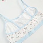 نیم تنه دخترانه ماییلدا مدل بدون فنر بدون پد کد 4566 رنگ آبی