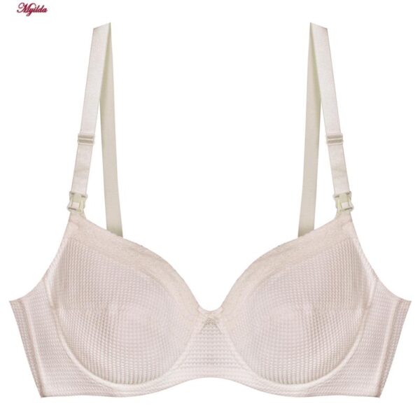 سوتین شیردهی مدل فنردار کد 4504 رنگ صورتی