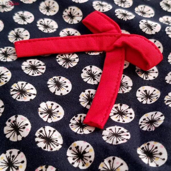 ست بلوز آستین بلند و شلوار زنانه کوزا مدل 9155 رنگ سرمه ای