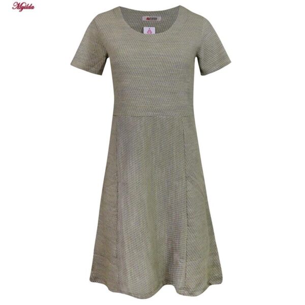 پیراهن زنانه کوزا مدل 9191-5 رنگ کرم