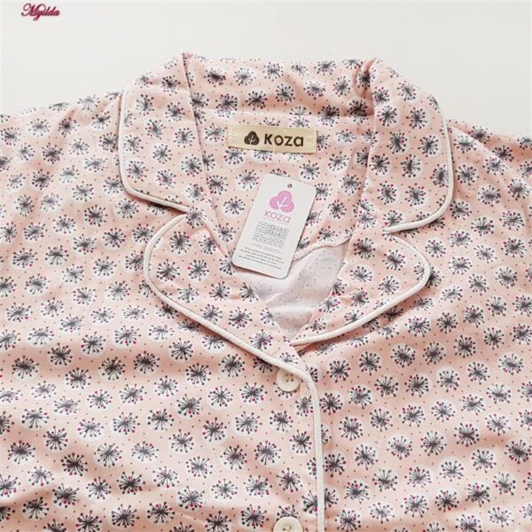 لباس خواب زنانه کوزا مدل دکمه دار کد 9118-MY-K رنگ گلبهی لباس خواب زنانه کوزا مدل دکمه دار کد 9118-MY-K رنگ گلبهی