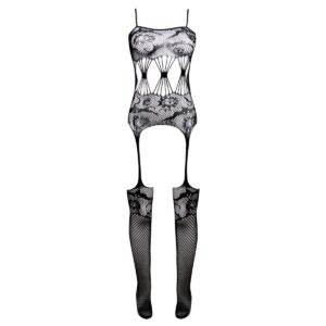 لباس خواب زنانه ماییلدا مدل فانتزی کد 4622-5002 رنگ مشکی