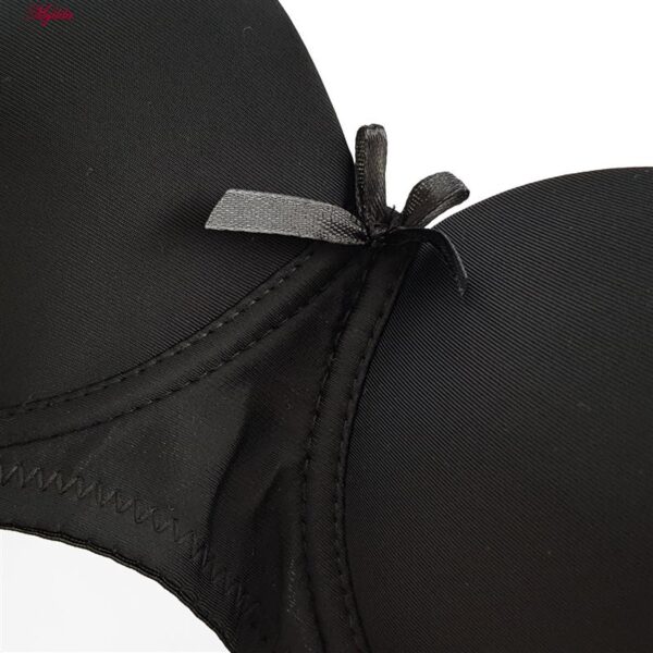 سوتین زنانه ماییلدا مدل دکلته پوش آپ فنردار کد 4643 رنگ مشکی