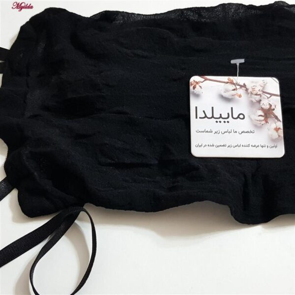 لباس خواب زنانه ماییلدا کد 4622-014 رنگ مشکی