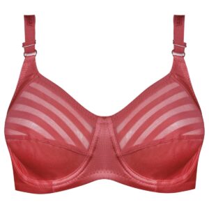 سوتین زنانه کارنا رز مدل فنردار کد 4677-413 رنگ گلبهی