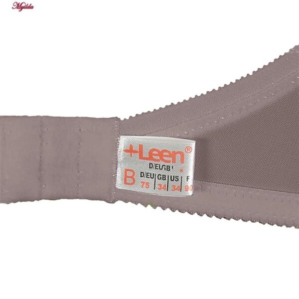 سوتین زنانه لین مدل فنردار کد 4680-741 رنگ نسکافه ای