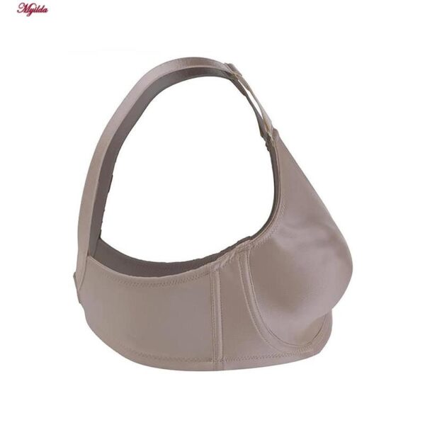 سوتین زنانه لین مدل فنردار کد 4680-741 رنگ نسکافه ای