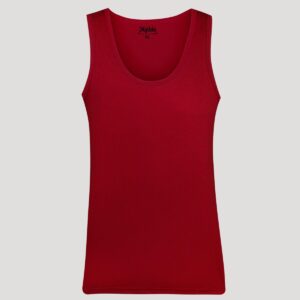 زیرپوش رکابی مردانه ماییلدا مدل پنبه ای کد 4712 رنگ زرشکی