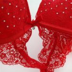 ست شورت و سوتین زنانه ماییلدا مدل فنردار پوش آپ کد 4616 رنگ قرمز