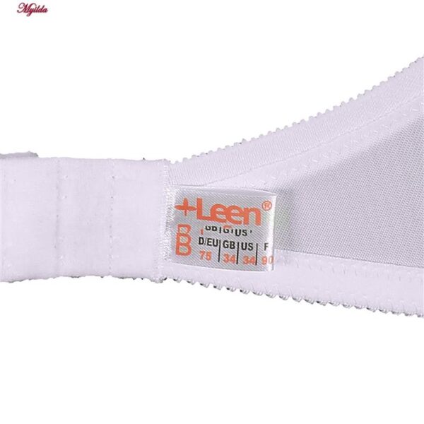 ست شورت و سوتین زنانه لین مدل فنردار کد 4682-743 رنگ سفید