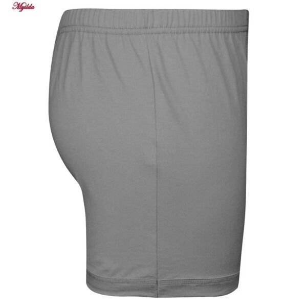 شورت مردانه ماییلدا مدل پادار پنبه ای کد 4702 رنگ طوسی