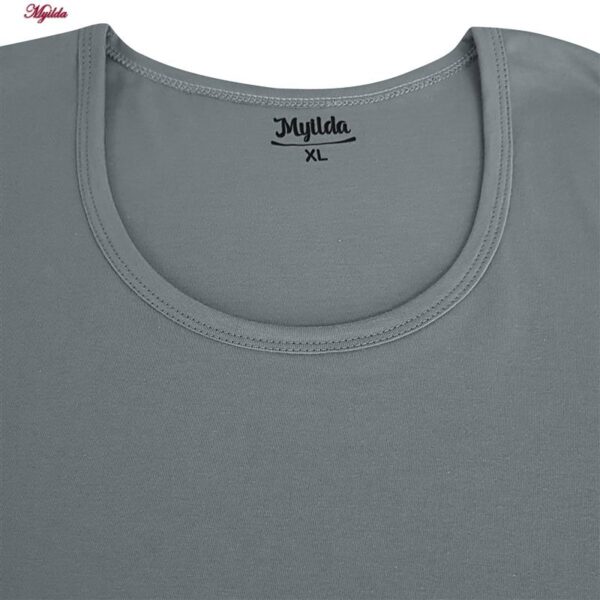 زیرپوش آستین دار مردانه ماییلدا مدل پنبه ای کد 4710 رنگ طوسی