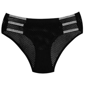 شورت زنانه ماییلدا مدل زنبوری بغل کش دار کد 4698-8863 رنگ مشکی