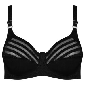 سوتین زنانه کارنا رز مدل فنردار کد 4677-413 رنگ مشکی