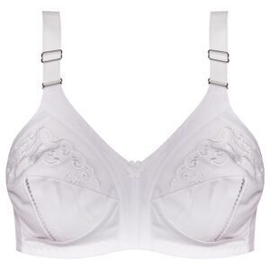 سوتین زنانه بارانه مدل بدون فنر کد 186 رنگ سفید