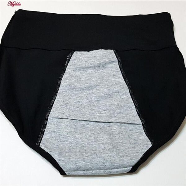 شورتکس زنانه ماییلدا مدل دولایه کمر پهن کد 4747 رنگ مشکی