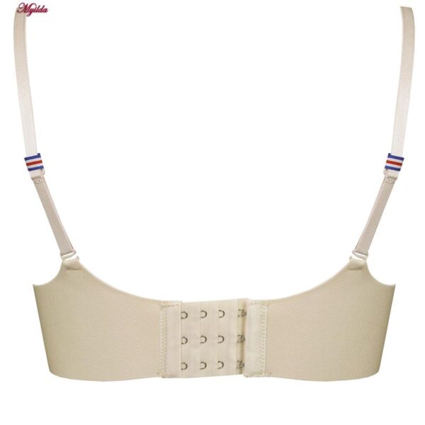 سوتین زنانه ماییلدا مدل بدون فنر پوش آپ کد 4749 رنگ کرم