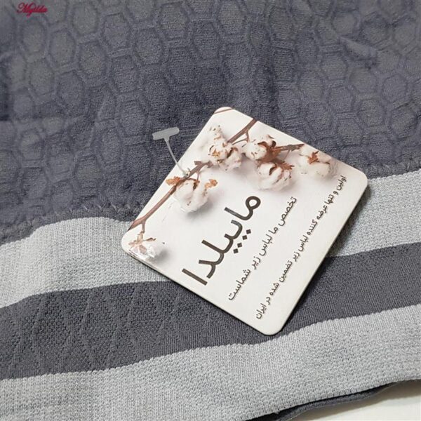 نیم تنه ورزشی زنانه ماییلدا مدل بدون فنر پددار پشت قهرمانی کد 4753 رنگ خاکستری تیره