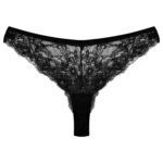 شورت زنانه جینا مدل گیپوری کد 4782-2223 رنگ مشکی