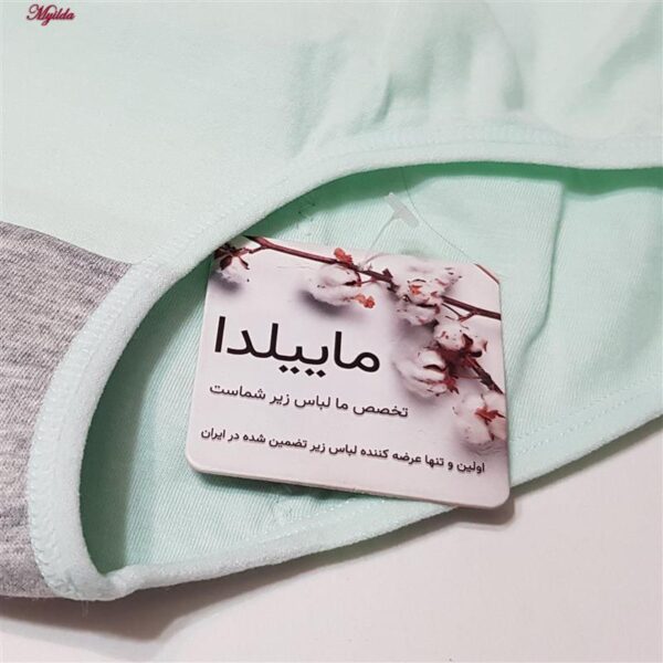 شورتکس دخترانه ماییلدا مدل دو لایه کد 4745-my رنگ سبز روشن