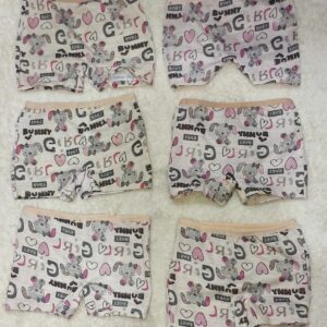 شورت پادار دخترانه 6 عددی کد R308
