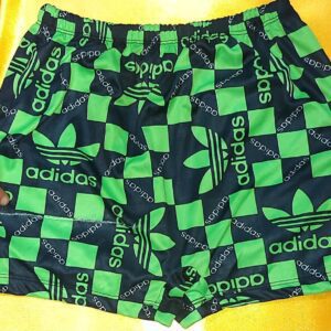 مایو چهارخونه سبز آدیداس کد R-312