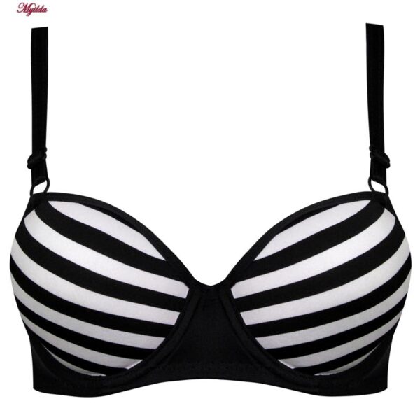 سوتین زنانه ماییلدا مدل فنردار پوش آپ کد 4614-MY