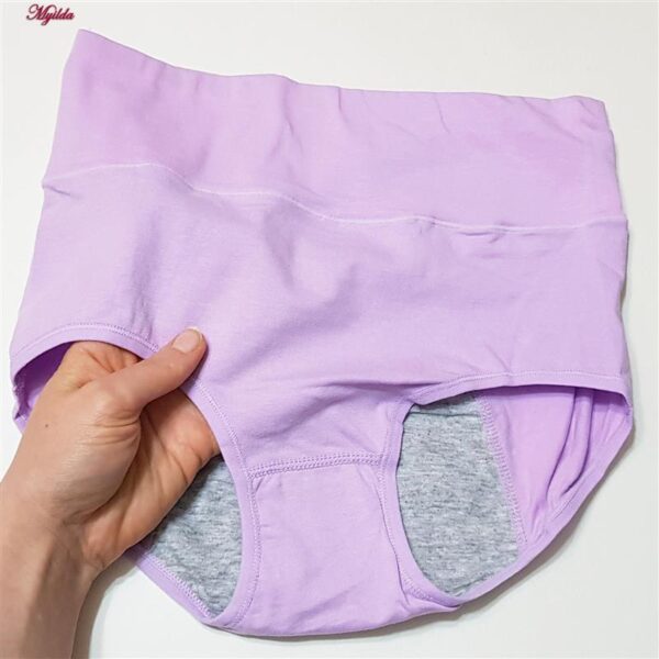 شورتکس زنانه ماییلدا مدل دولایه کمر پهن کد 4747 رنگ یاسی