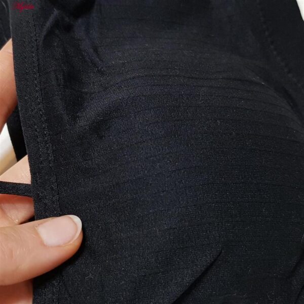 نیم تنه ورزشی زنانه ماییلدا مدل بدون فنر پددار کد 4742 رنگ مشکی