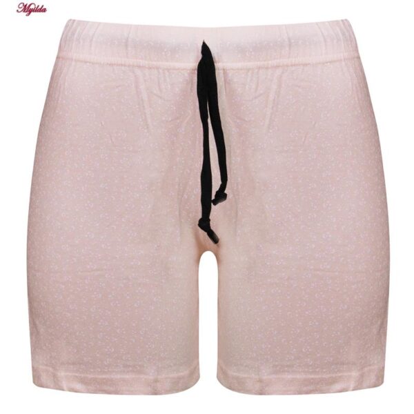 ست تی شرت آستین کوتاه و شلوارک زنانه کوزا مدل پنبه ای کد 9201-2