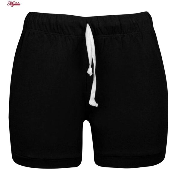 ست تاپ و شلوارک زنانه کوزا مدل 9226 رنگ مشکی