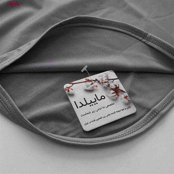 ست سویشرت و شلوار ورزشی زنانه مدل فینگردار کد 4739 -480P رنگ طوسی