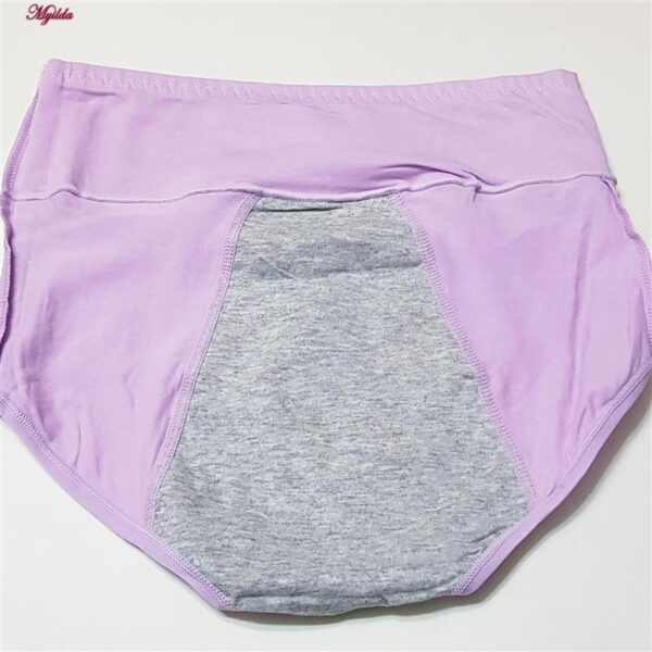 شورتکس زنانه ماییلدا مدل دولایه کمر پهن کد 4747 رنگ یاسی