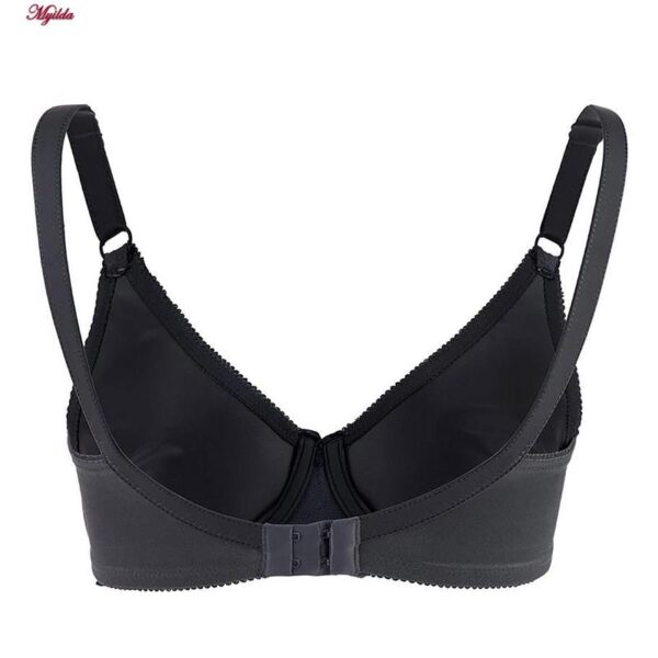 سوتین زنانه لین مدل فنردار کد 4680-741 رنگ طوسی