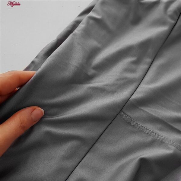 ست سویشرت و شلوار ورزشی زنانه مدل فینگردار کد 4739 -480P رنگ طوسی