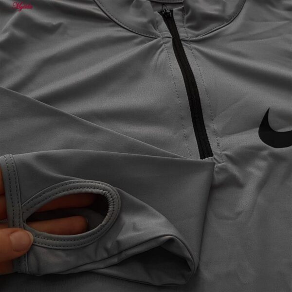 ست سویشرت و شلوار ورزشی زنانه مدل فینگردار کد 4739 -480P رنگ طوسی