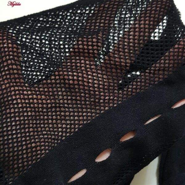 لباس خواب زنانه ماییلدا کد 4855-80180 رنگ مشکی