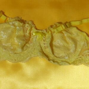 سوتین زنانه زرد کد R-347