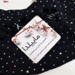 لباس خواب زنانه ماییلدا مدل نگین دار کد 4860-7178 رنگ مشکی