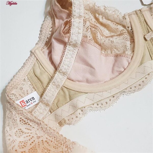 سوتین شیردهی کارنا رز مدل فنردار کد 4866-900 رنگ کرم