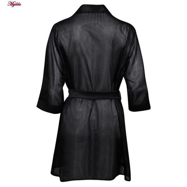 لباس خواب زنانه ماییلدا کد 4738-9966 رنگ مشکی