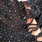 لباس خواب زنانه ماییلدا مدل نگین دار فانتزی کد 4860-7144 رنگ مشکی