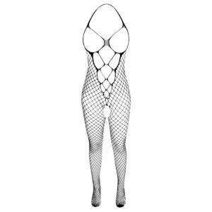 لباس خواب زنانه ماییلدا مدل فانتزی فاق باز کد 4855-7040 رنگ مشکی