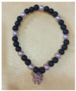 دستبند مرواریدی با لگو گربه و سنتی کد R-392-93 - Image 2