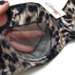 ست شورت و سوتین زنانه کارنا رز مدل فنردار پلنگی کد 4876-2043 رنگ مشکی