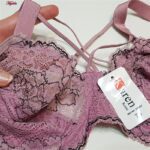 ست شورت و سوتین زنانه کارنا رز مدل فنردار هارنس ضربدری کد 4871-2036 رنگ کالباسی