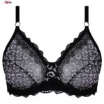 ست شورت و سوتین زنانه کارنا رز مدل فنردار پلنگی کد 4874-2038-1 رنگ طوسی