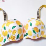 ست شورت و سوتین زنانه ماییلدا مدل فنردار پوش آپ فروتی لیمو ترش کد 4845-4