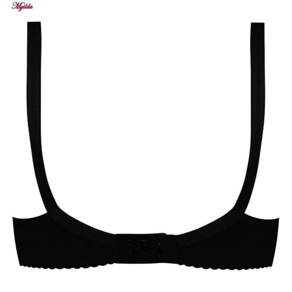 سوتین زنانه ماییلدا مدل پوش اپ فنردار کد 4856 رنگ مشکی